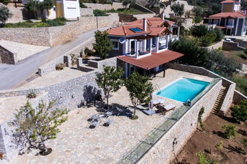 Apollo Romantic Sea View Villa Kiveri Exterior photo