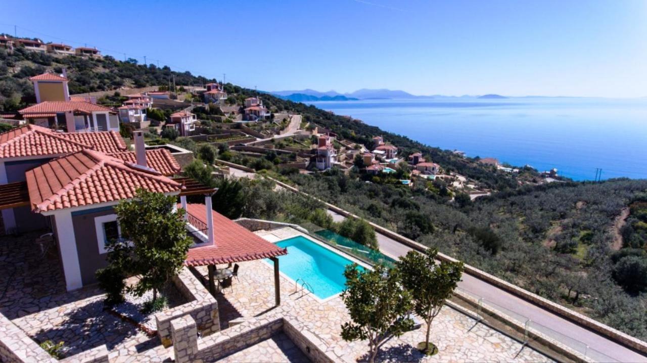 Apollo Romantic Sea View Villa Kiveri Exterior photo