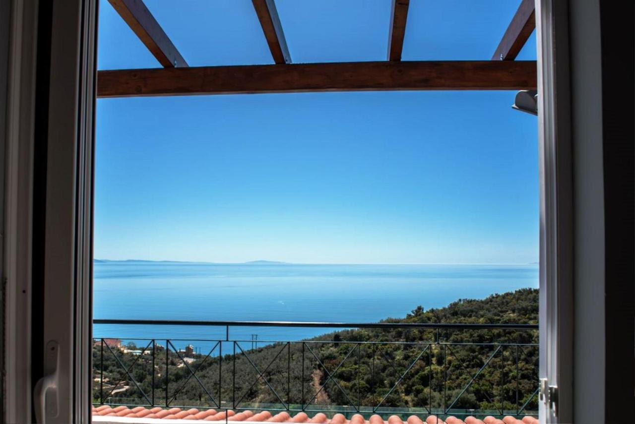 Apollo Romantic Sea View Villa Kiveri Exterior photo