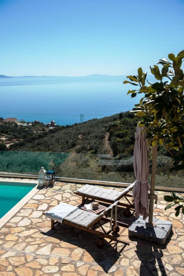 Apollo Romantic Sea View Villa Kiveri Exterior photo