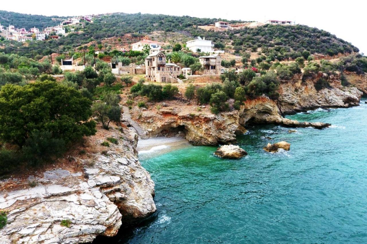 Apollo Romantic Sea View Villa Kiveri Exterior photo