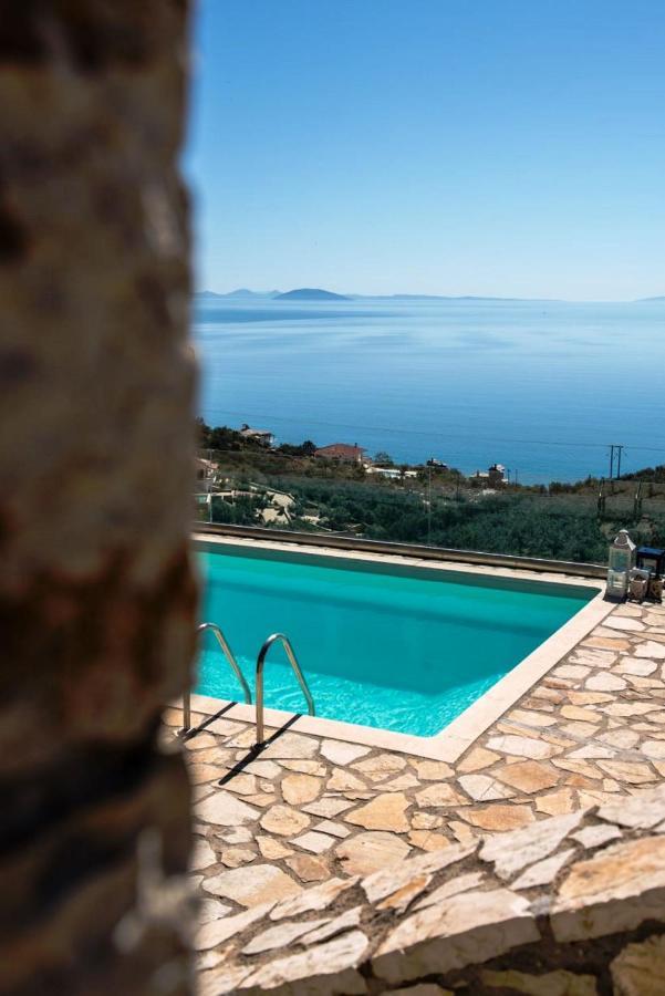Apollo Romantic Sea View Villa Kiveri Exterior photo