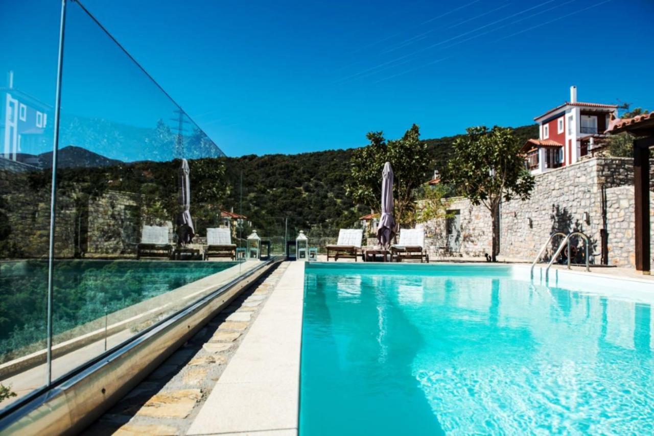 Apollo Romantic Sea View Villa Kiveri Exterior photo