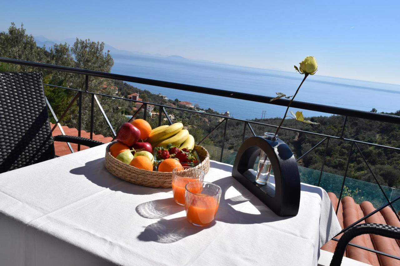Apollo Romantic Sea View Villa Kiveri Exterior photo