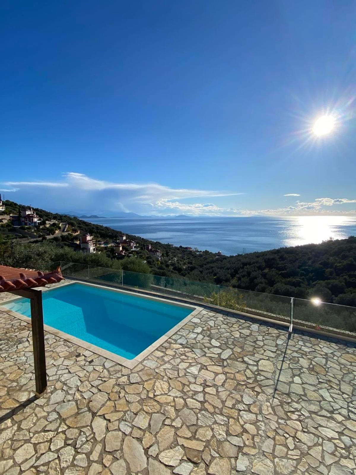 Apollo Romantic Sea View Villa Kiveri Exterior photo