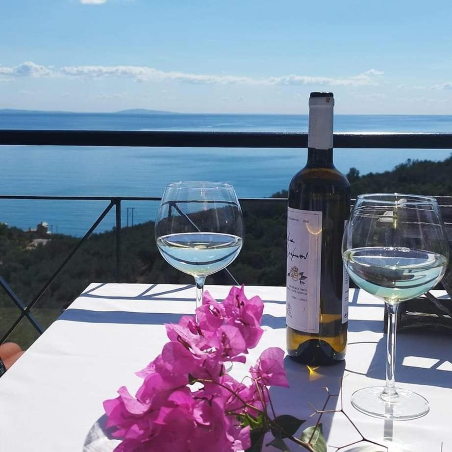 Apollo Romantic Sea View Villa Kiveri Exterior photo
